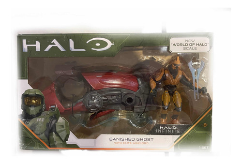 Figura Halo Banished Ghost & Elite Warlord