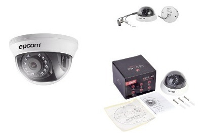 Cámara de seguridad  Epcom LD7-TURBO-W con resolución HD 720p visión nocturna incluida