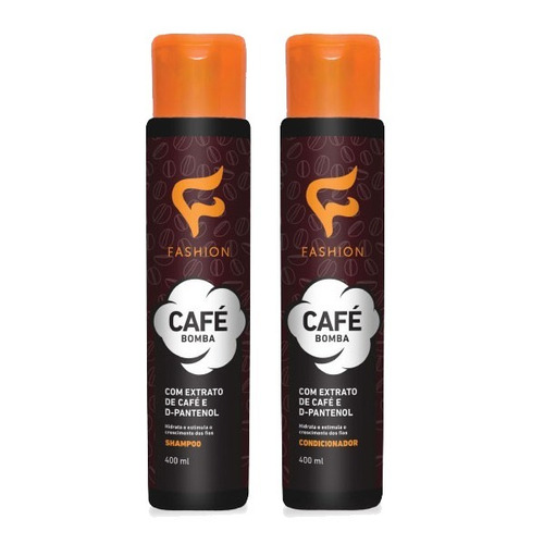 6 Kit De Shampoo E Condicionador Café Bomba Fashion Atacado