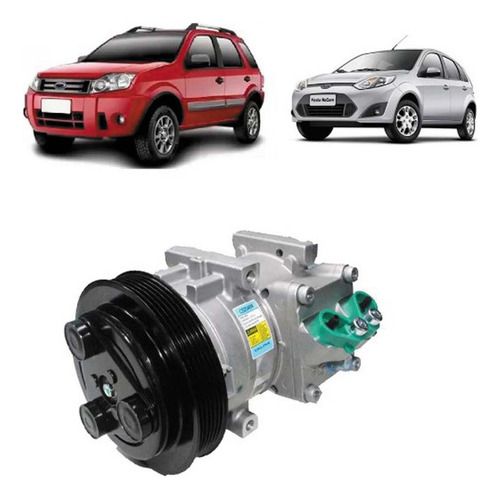 Compressor Ar Condicionado Ford Ecosport Xls Flex 1.6 8v