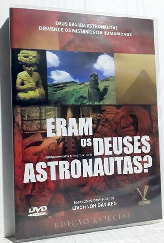 Dvd Eram Os Deuses Astronautas? Edição Com Arte Interna Novo