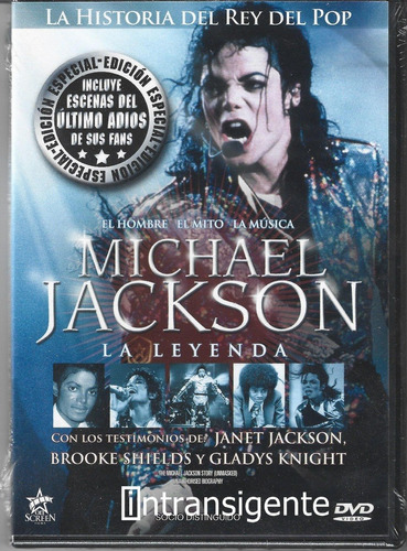 Michael Jackson - La Leyenda (documental Dvd Nuevo)