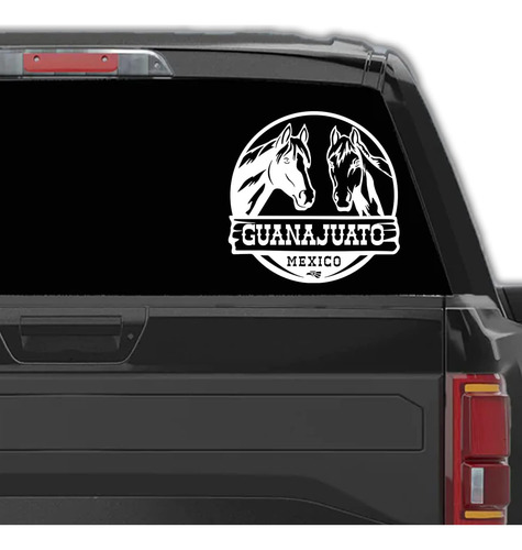 Calcomanía Guanajuato Para Trocas - Sticker Ranchero 20.32