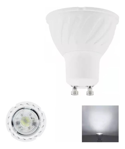 Pack 10 Foco Led Ampolleta Gu10 7w = 60 Watts Tipo Dicroica