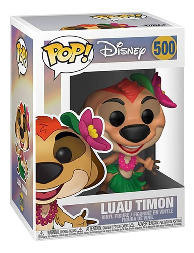 Funko Pop Timon #500 El Rey Leon Timon Y Pumba