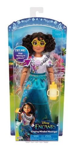 Muñeca Mirabel Canta 26 Cm Articulada Disney Jakks Original