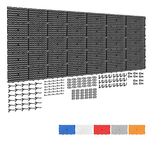 Painel De Ferramentas Organizador Plastico Ajustável 207x87