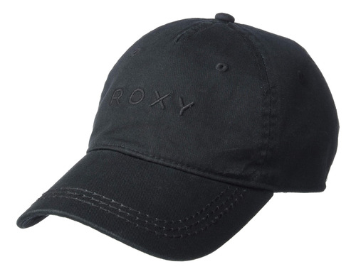 Roxy Dear Believer Logo Gorra Para Mujer, Antracita, 1sz