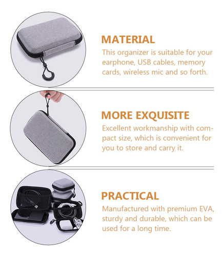 Organizadores De Cables Para Cables, Bolsa De Almacenamiento