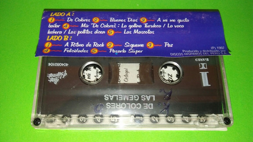 Cassette De Colores Nubeluz Gemelas Elias (Usado)