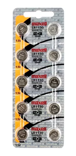 Pila Lr1130 G10 Lr54 189 Sr1130 Maxell Alcalinas