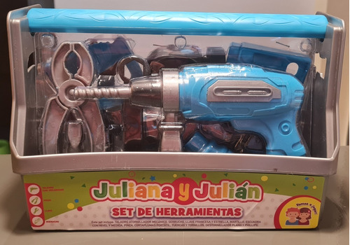 Imagen 1 de 3 de Juliana Y Julian Set De Herramientas