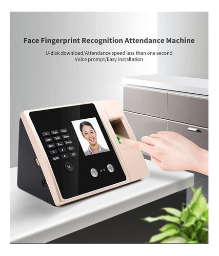 Reconocimiento Facial Huella Digital Tiempo Biométrico Al