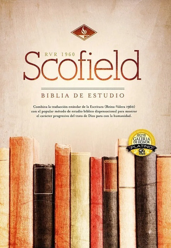 Rvr 1960 Biblia De Estudio Scofield, Piel, Negro