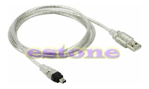 Cable Adaptador Usb A Firewire Ieee 1394 De 4 Pines Ilink De