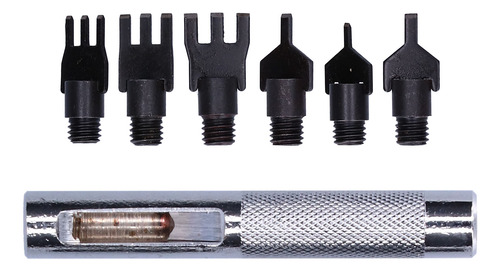 Juego De Puntas De Cuero Con Forma De Cincel Plano Intercamb