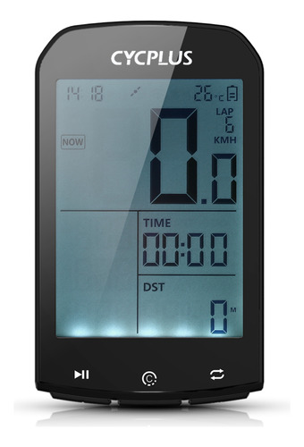 Velocímetro Gps Smart Ant+ Con Retroiluminación Digital Ipx6