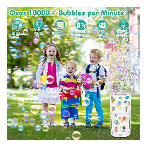 Máquina De Burbujas Panacare Para Niños, Fuegos Artificiales