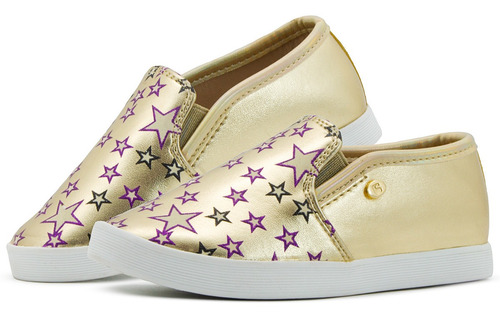 Tenis Zapato Moda Casual Niña Coqueta Estrellas 15-21.5