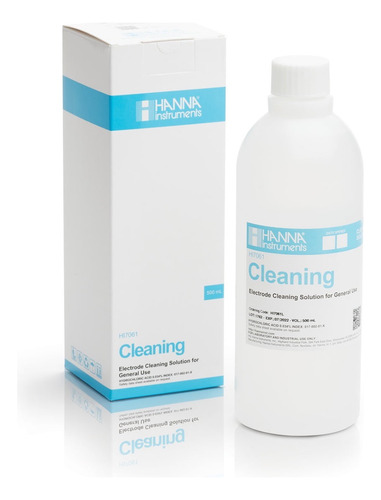 Kit Soluciones De Almacenamiento Y Limpieza 500ml Hanna