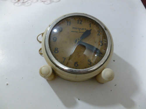 Reloj De Mesa Electrico Antiguo, Funcionando,con Detalles