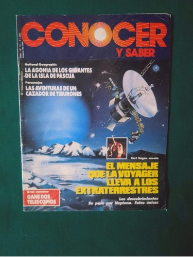 Conocer Y Saber Numero 12 1989 Voyager Isla De Pascua
