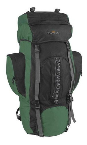 Mochila Intruder 80l - Preta E Verde - Nautika