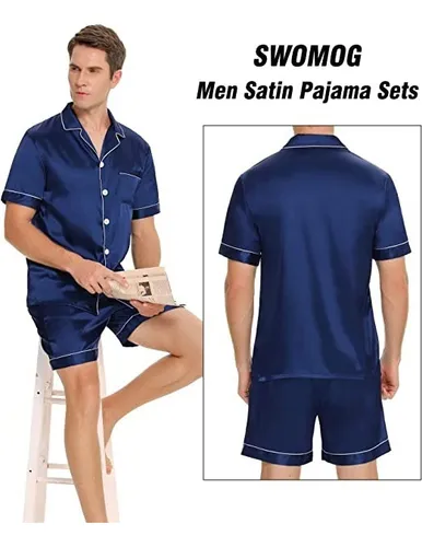 Pijamas Seda Para Hombre | Pijamas Cómodos