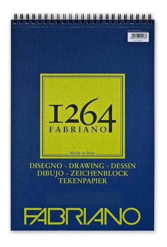 Block Fabriano 1264 Dibujo Texturado A5 180grs X30h