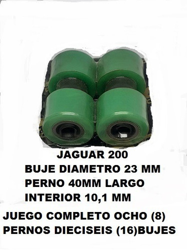 Atv Jaguar 200 Bujes Suspension  Juego Para 4 Parrillas ..