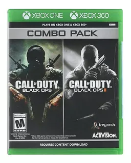 Call Of Duty Black Ops 1y2 Combo Para Xbox 360 Y One Nuevo