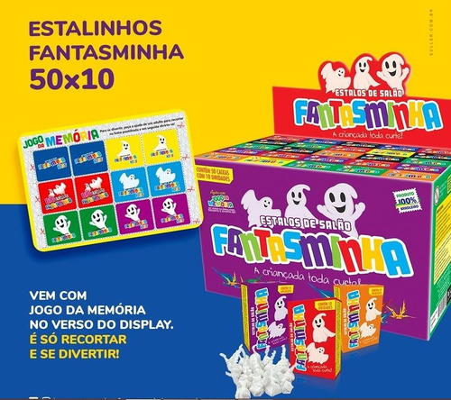 Biribinha Estalinhos Traque 50 Caixinhas + Jogo Da Memória