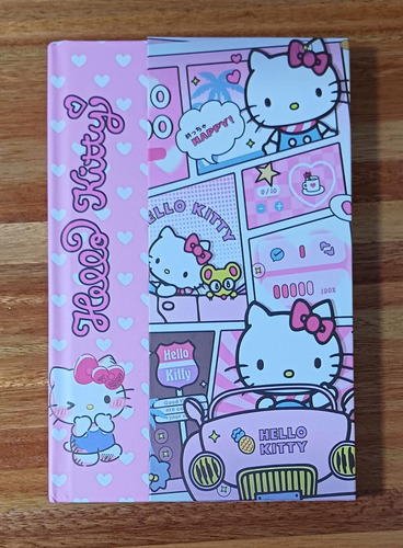 Agenda Organizadora Planificador Semanal Kitty Tapa Iman Kitty