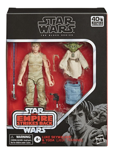 Figura Star Wars The Black Series Deluxe Luke E Yoda E9642