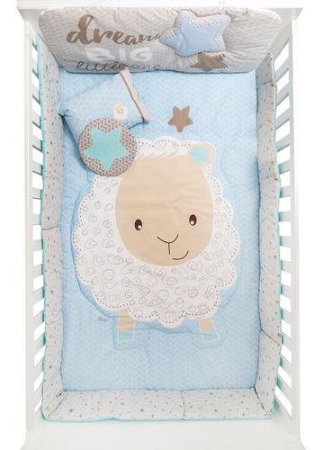 Set De Edredon Para Cuna De Bebe Baby Dreams Borreguito