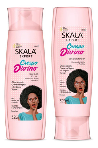 Skala Crespo Divino Shampoo Acondicionador