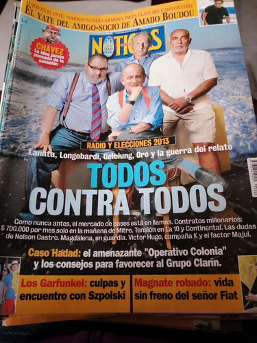 Lote De Revistas Noticias. Leer Descripcion. (Usado)