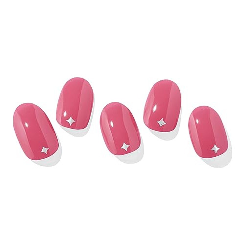 Semi Cured Gel Nail Strips (n Pink Beach) - Works With ...