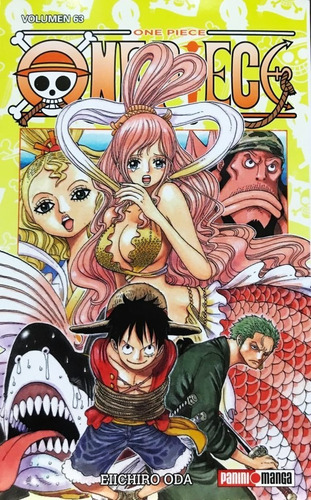 Manga One Piece Tomo 63 Panini Español