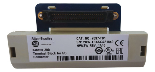 Allen-bradley 2097-tb1 Bloque De Terminal Para Io