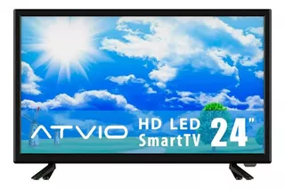 Smart Tv Atvio 24 Pulgadas Pantalla Hdmi Hd Roku Tv