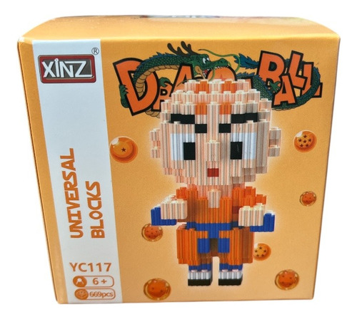 Microbricks Dragón Ball 669 Krillin