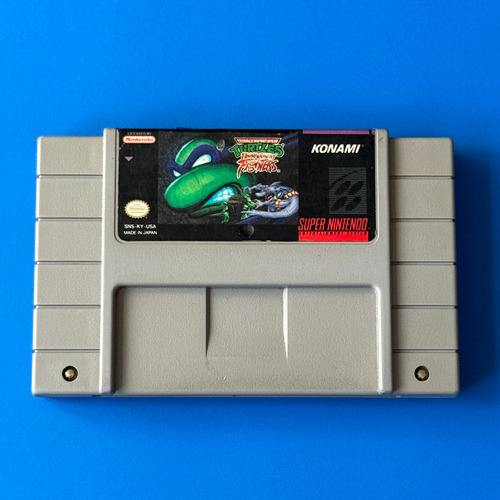 Tmnt Tournament Fighters Snes Nintendo Original