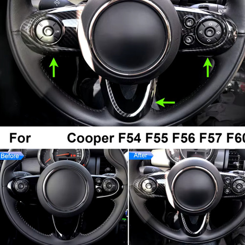 Embellecedor Tipo Fibra Carbono Mini Cooper S (2014 A 2021)