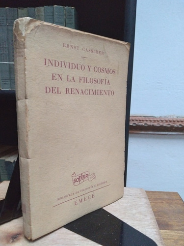 Individuo Y Cosmos En La Filosofia Del Renacimiento Cassirer