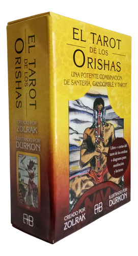 El Tarot De Los Orishas 77 Cartas Del Tarot + Libro Guia Ori