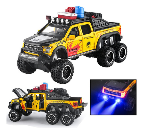 Ford Pickup Crossover Raptor F150 Miniautos 1/28