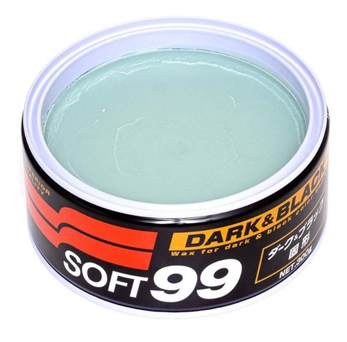 Imagem 4 de 5 de Kit Cera Soft99 Dark & Black 300g + Pano Microfibra
