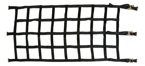 Red De Carga Resistente 6.8x3.5 Pies Con Trinquetes Y Acceso