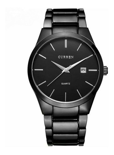 Reloj Curren De Hombre Modelo Ejecutivo Acero, Calendario 